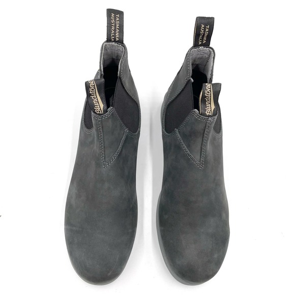 New Blundstone 1398 Gray Suede Leather Chelsea Boots Men's Sz 11 US - Picture 3 of 9